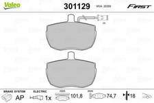 Front Disc Brake Pad Set VALEO