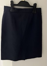 Trutex Girls Dark Navy Pencil School Skirt 26 Inch Waist 20 Inch Length