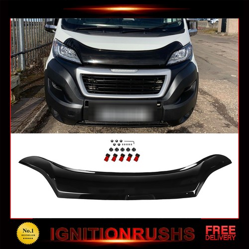 Gloss black bonnet wind stone - bonnet,
