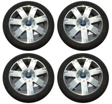 ✅ GENUINE FORD MONDEO MK3 17" 7 SPOKE ALLOY WHEEL SET x 4 SILVER 2001-2007