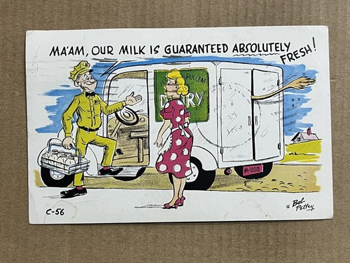 Postcard comic humor cartoon - humor,
