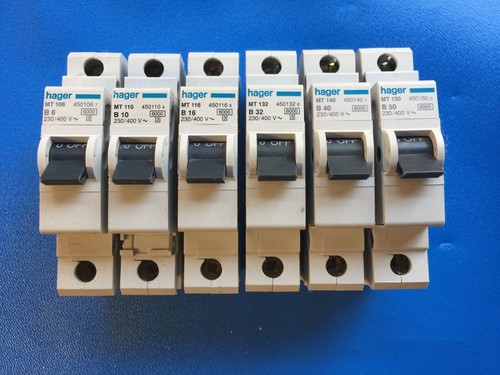 Hager mcb circuit breaker mtm - mcb,
