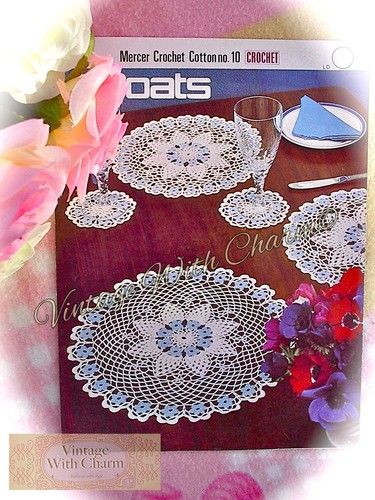 Vintage crochet pattern - vintage,