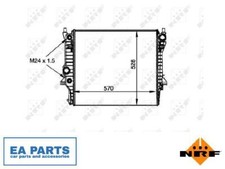Radiator, engine cooling for