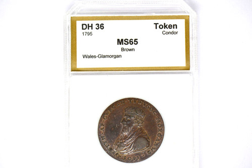 Wales glamorganshire copper - wales.,