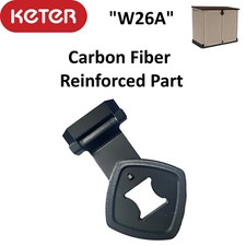 Keter Spare Store-it-Out W26A High strength Replacement Padlock Lock Hinge