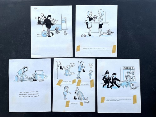 Original cartoons toni goffe - original,