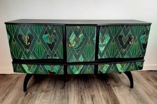 Green black gold beautility - green,