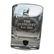 The Glenlivet Large  Whisky Glass by Burns Crystal