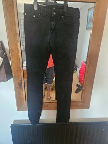 River island black skinny - island,