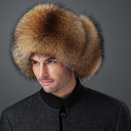 Winter men 100 real raccoon - winter, men's