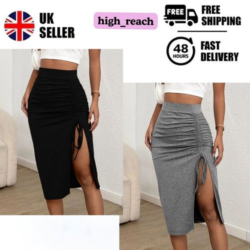 Womens bodycon ruched - womens,