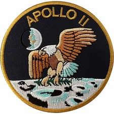 Apollo 11 Patch Iron Sew On