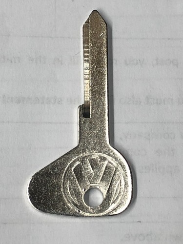 Volkswagen s93 key blank - volkswagen,