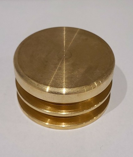 Pavoni brass piston for - brass,