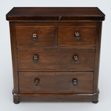Small Victorian Mahogany Chest