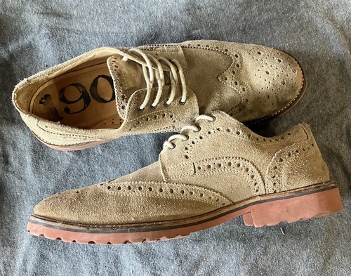 1901 men suede wingtip - suede,