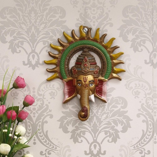Colorful metal sun - metal, decorative