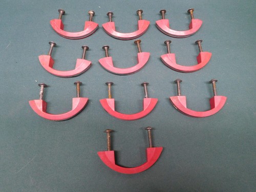 Vintage red bakelite - 10,