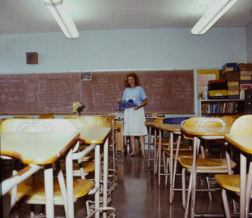 1980s vintage classroom - 1980s,
