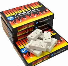 Fire Lighters 24 Packs Of Quickfire Firelighters Bulk Hotspots Burners 336 Cubes