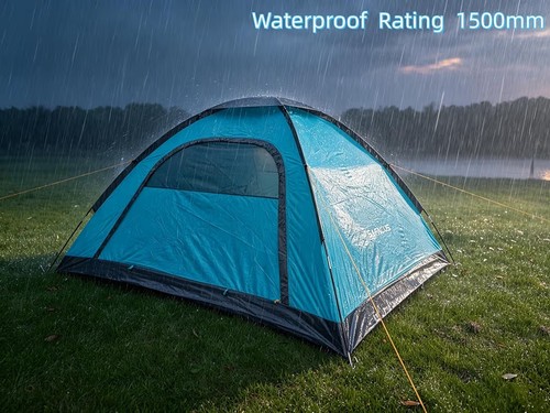 Camping tent person - camping,