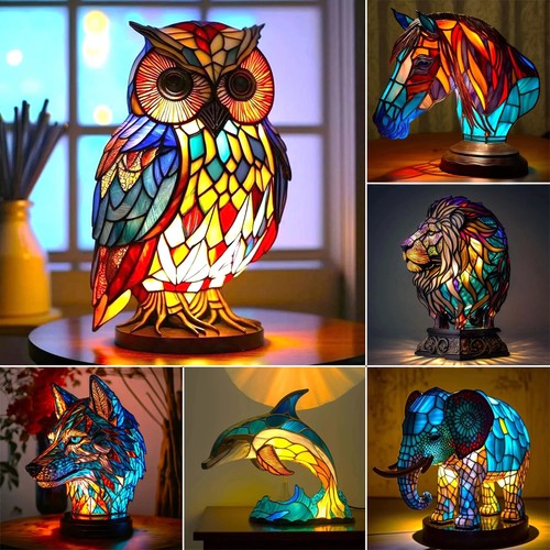 Colored animal light desk - animal,