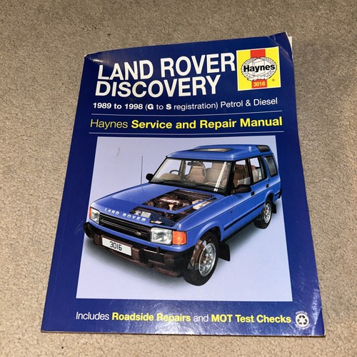 Haynes land rover discovery - rover,