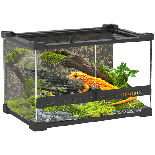 10l glass terrarium reptile - 10l,