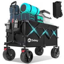 Black Collapsible Wagon