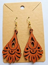 Wooden Earrings Boho, African