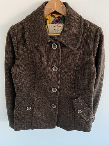 Joules tweed jacket - tweed, 12
