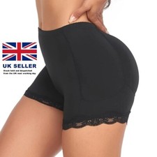 Vevarble Women Padded Butt Lifter Shapewear Control Knickers Underwear Lace M
