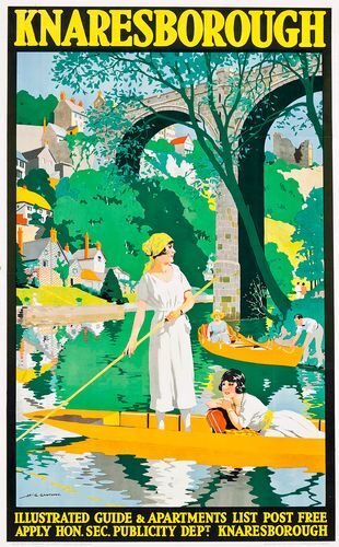 Vintage lner knaresborough - lner,