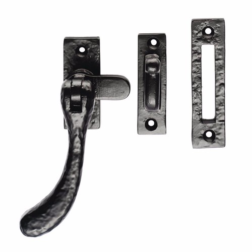 Tear drop window latch - window,