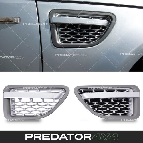 Grey silver front wing side - silver,