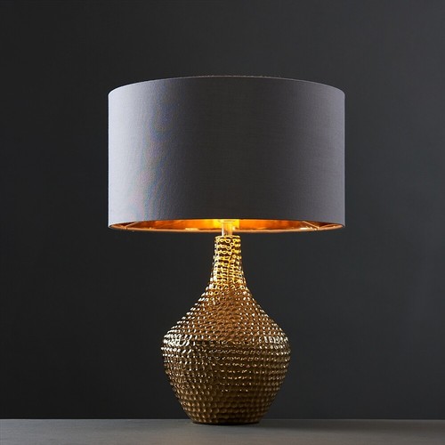 Gold hammered led - hammered,