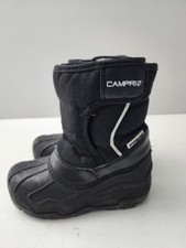 Campri Unisex Kids Black Textile SnowProof Fastening Strap UK 11 EUR 29  -A150