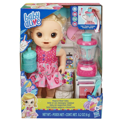 Baby alive magical mixer doll - magical,