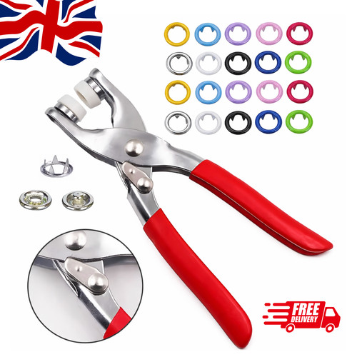 Snap button fasteners kit - fasteners,