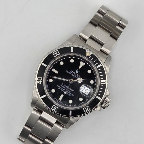 Rolex submariner men black - rolex, men's