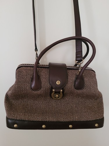 Etienne aigner brown woven - etienne,