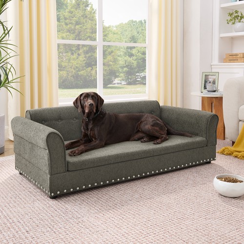 Elevated dog bed for large - elevated,