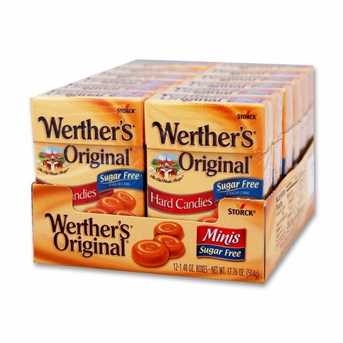 Werthers sugar free mini - sugar,