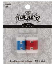 Yarnology Blue & Red Knit