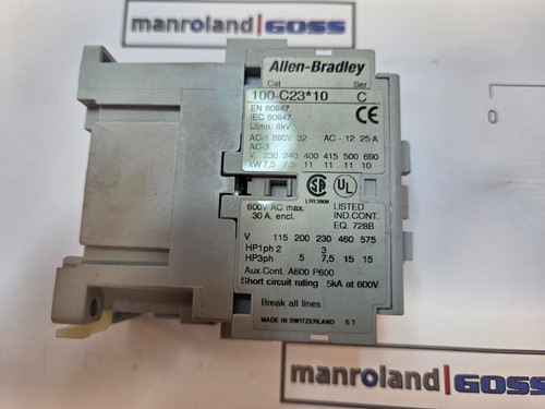 Allen bradley 100 c23 - allen,