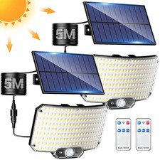 2X 234 LED Solar Power PIR