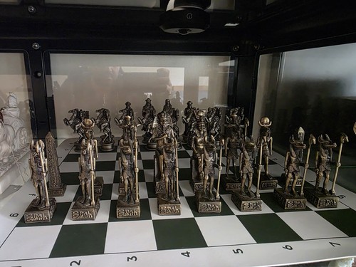 Vintage egyptian metal - egyptian, metal/pewter