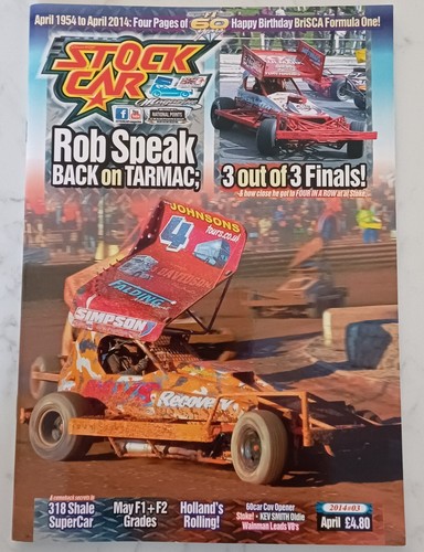 Stock car magazine april - car, magazine,