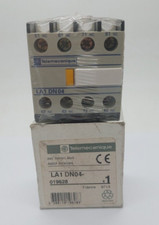 Telemecanique Contactor Auxiliary Contact Block LA1 DN04   4N/C LA1 DN 04